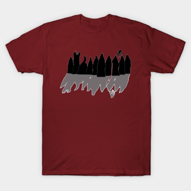 akatsuki shadow (team) T-Shirt by dablohotaka